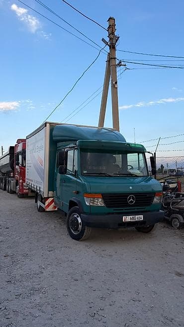 меняю на рекс: Mercedes-Benz Vario (длиннобазный тентованный фургон). - Кабина на 3 — 3