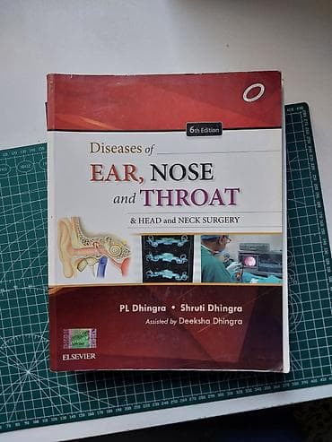 Учебные медицинские издания (англоязычные) 1) Diseases of Ear, Nose