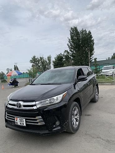 Продажа авто: Toyota Highlander: 2017 г., 3.5 л, Автомат, Бензин, Кроссовер — 2