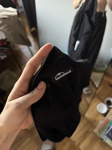 купить галстук киры йошикаге: Черная кимоно-рубашка Homeland - Свободный крой с укороченными — 3