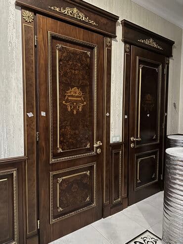 бу эшиктер ош: Ички эшик айнек менен, 2310 * x 740 см, Колдонулган — 6