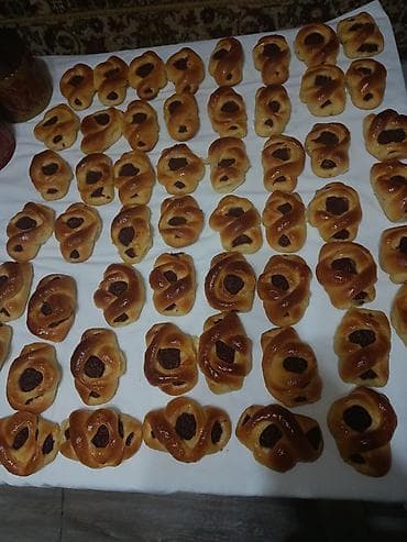 семейные: Домашняя выпечка на заказ - Песочный пирог с творожной начинкой — 7