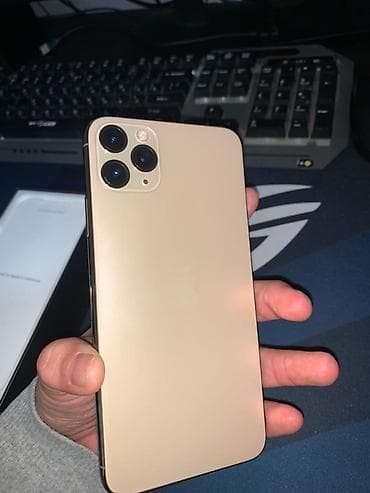 самсунг a55: IPhone 11 Pro Max, Б/у, 64 ГБ, Золотой, Коробка, 73 % — 3