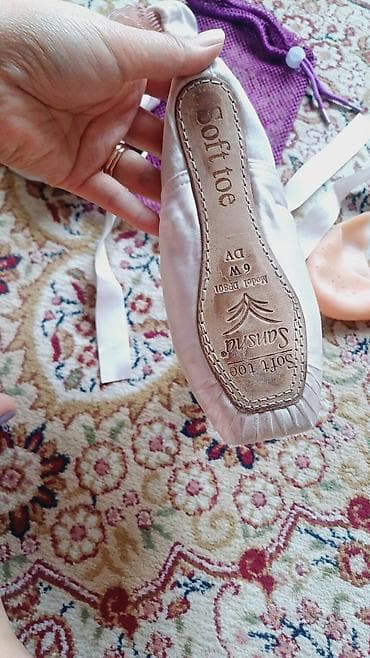ленты выпускников: Балетные пуанты Sansha Soft Toe, модель P8501, размер 34-35, 6W — 3
