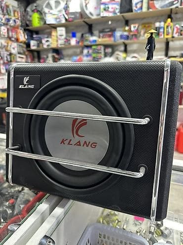 Активный автомобильный сабвуфер KLANG в компактном корпусе