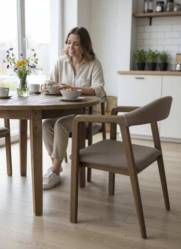 Стул для зала, Дерево