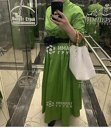 Айымдардын кийими: Күнүмдүк көйнөк, Италия, Жай, Узун модель, Пахта, Аял көйнөгү - эркек көйнөгү, L, XL, 2XL — 3