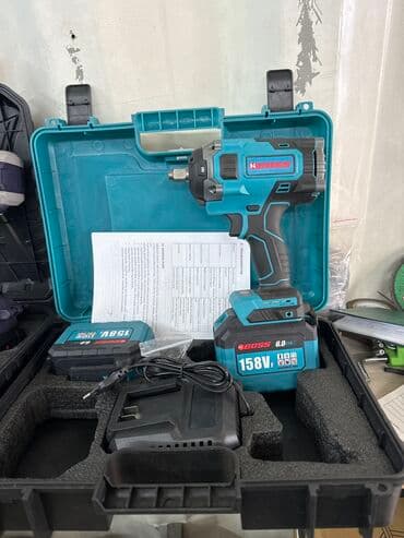 заряд акумулятора: Аккумуляторный гайковерт, Новый, Бесплатная доставка, Платная доставка, Самовывоз — 1