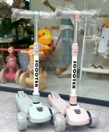 🛴 Детский трёхколёсный самокат Идеален для первых прогулок! 💖 ✔