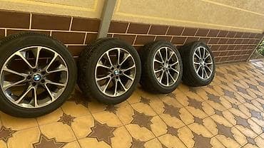 Дөңгөлөктөр монтажда 225 / 50 / R 19, Колдонулган, Комплект, Жеңил унаалар, Куйма, тешиктери - 5 — 1