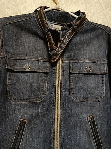 джинс костюм: Джинсовый комплект CREATURE: куртка + брюки - Материал: плотный деним — 10