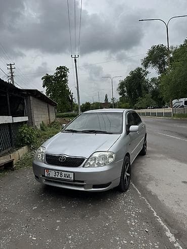 Toyota Corolla: 2003 г., 1.6 л, Автомат, Бензин, Седан lalafo.kg да Toyota Corolla: 2003 г., 1.6 л, Автомат, Бензин, Седан