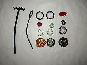 Набор для бейблейда бёрст: запускатели и детали волчков всё в хорошем at lalafo.kg Набор для бейблейда бёрст: запускатели и детали волчков всё в хорошем