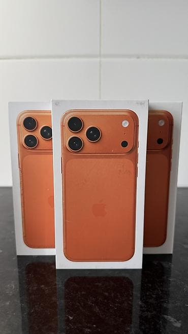 IPhone 17 Pro Max, Новый, 256 ГБ, Оранжевый, Коробка, 100 %