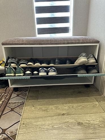 Гарнитур для прихожей, Обувница, цвет - Зеленый