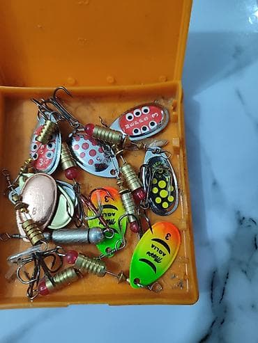 Аңчылык жана балык уулоо: Форелевые спининги,удочки 4м,5м,рыболовные снасти,. катушки.Все для — 5