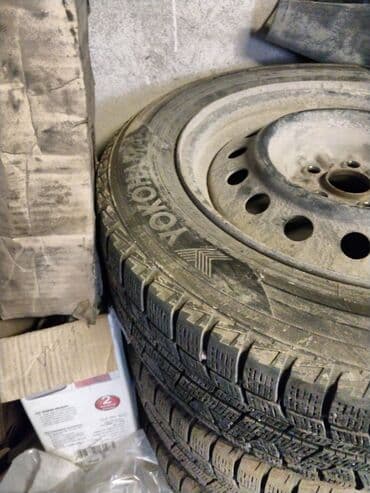 купить зимнюю резину бу на 16: Колеса в сборе 205 / 60 / R 16, Зима, Б/у, Комплект, Легковые, Железные, отверстий - 5 — 1