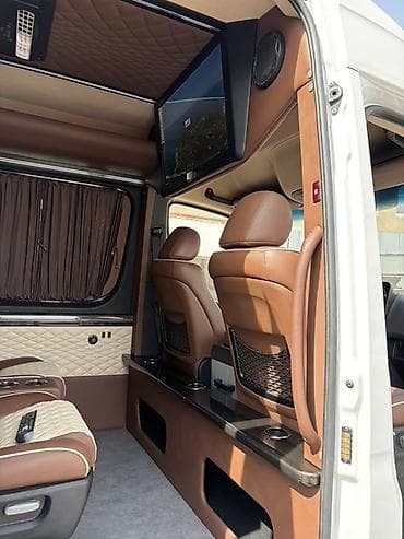 volkswagen caravelle t5: Премиальный тюнинг и перетяжка салонов микроавтобусов/фургонов - — 1