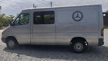 rex sprinter: Mercedes-Benz Sprinter (короткая база, средняя крыша), серебристый — 6