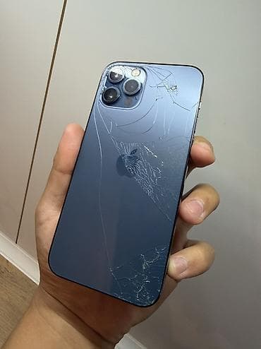 IPhone 12 Pro, Б/у, 128 ГБ, Pacific Blue, 75 %