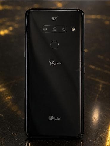 3d printer: LG V50 Thinq 5G, Б/у, 128 ГБ, цвет - Черный — 2