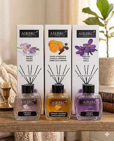 корица: Аромадиффузоры AIRBRC с ротанговыми палочками Описание: - Формат — 1