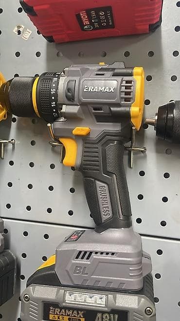куплю дрель: 🔥 Аккумуляторный шуруповёрт ERAMAX 48V + полный набор инструментов в — 3