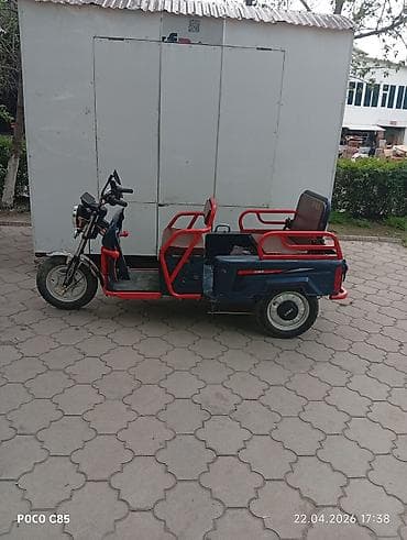 Электрический трёхколёсный рикша/трицикл для пассажирских и