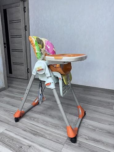 chico: Детский стульчик для кормления Chicco. - Регулировка высоты сиденья — 2