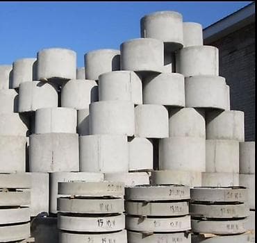 Железобетонные кольца и плиты перекрытия для колодцев - Кольца ЖБ