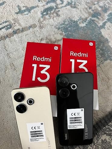 ipod touch 4: Redmi, Redmi 13, Б/у, 128 ГБ, цвет - Черный, 2 SIM — 1