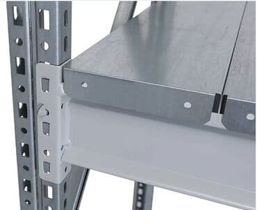 стеллажи для склада: Стеллаж MS Pro Z 3000х2100х600 (4 яруса с секционным настилом) — 3