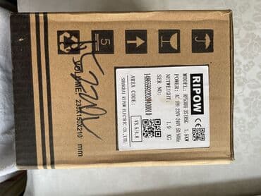 обратный клапын: Частотный регулятор, одно-фазный, новый в упаковке. Покупали в — 2