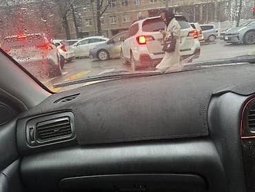 Тюнинг: Алькантара Накидка на панель Subaru, цвет - Черный — 3