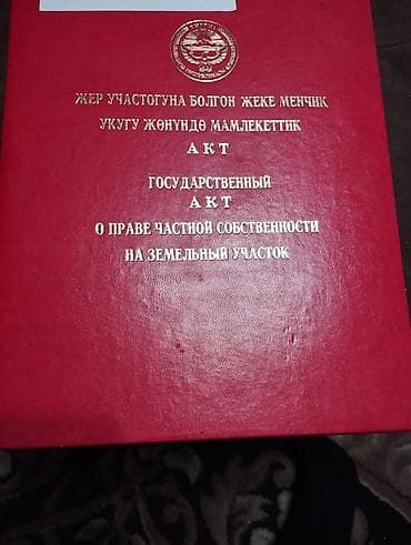 4 соток, Курулуш, Кызыл китеп — 1