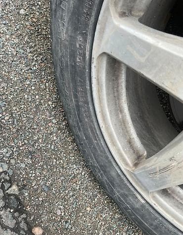 Дөңгөлөктөр монтажда 225 / 65 / R 17, Кыш, Колдонулган, Комплект, Жеңил унаалар, Куйма, тешиктери - 5 — 4