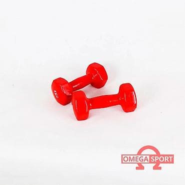 Гантели виниловые 4+4 кг Описание: Гантели для фитнеса ― это