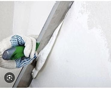 жидкий пластик: Шпаклёвочные работы под окраску/обои Предлагаются профессиональные — 1