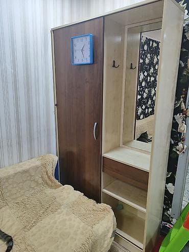 Гарнитуры для прихожей: Прихожая комбинированная: шкаф-купе + тумба с зеркалом 35/200см - — 2