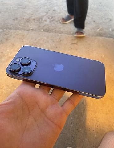 roboclean 114f: IPhone 14 Pro Max, Б/у, 256 ГБ, Deep Purple, 78 % — 1