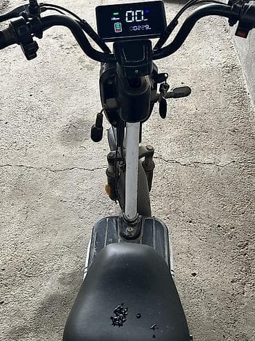 скутер 1: Электровелосипед/электроскутер городского типа с платформой для ног и — 3