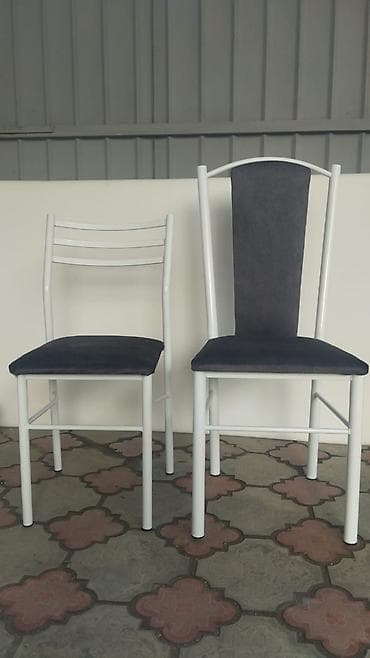 кух: Стул для кухни, Железо, цвет - Серый — 1