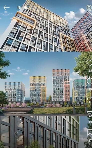 гатовый дом: 3 комнаты, 74 м², Элитка, 14 этаж, Готовая ПСО (под самоотделку) — 5