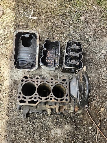 Картеры: ГБЦ Daewoo 0.8 л, Б/у, Оригинал — 6