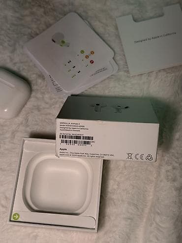 m audio: Оригинал Apple AirPods 4 кейс, версия без шумоподавления. Наушники — 6