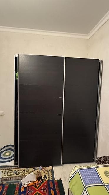 Комплектующие для мебели: Шкаф-купе, темный венге, двухдверный - Система раздвижных дверей на — 1