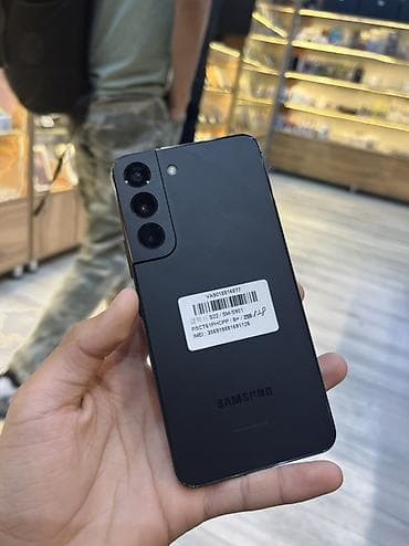 cd card: Samsung Galaxy S22, цвет - Черный, eSIM — 4