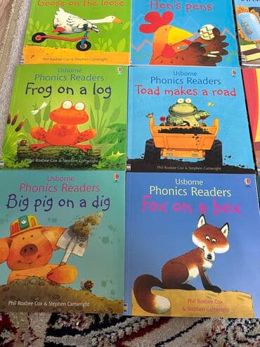 купить школьную доску для начальных классов: Книги серии Usborne Phonics Readers. Состояние новых. Забавные истории — 6