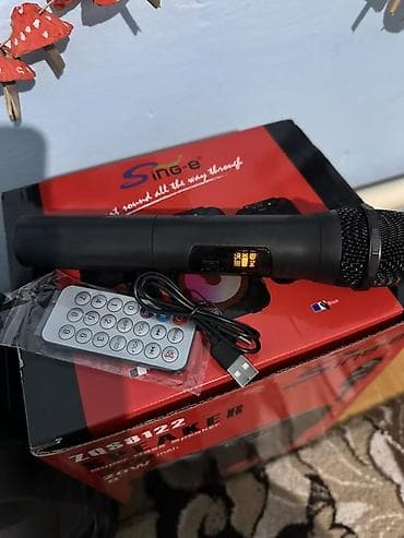 Аудиотехника: Портативная акустическая система Sing-e ZQS8122 - Диффузор 8" - — 6