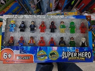 фигурки купить: Набор минифигурок Super Hero “Spider-Blame” NO.2607 - Тематика — 1